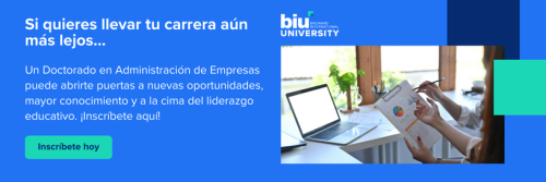 Un Doctorado en Administración de Empresas puede abrirte puertas a nuevas oportunidades, mayor conocimiento y a la cima del liderazgo educativo. ¡Inscríbete aquí!