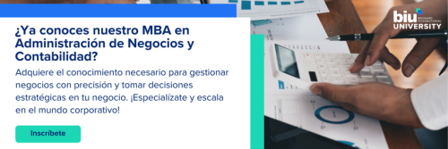 Adquiere el conocimiento necesario para gestionar negocios con precisión y tomar decisiones estratégicas en tu negocio. ¡Especialízate y escala en el mundo corporativo!