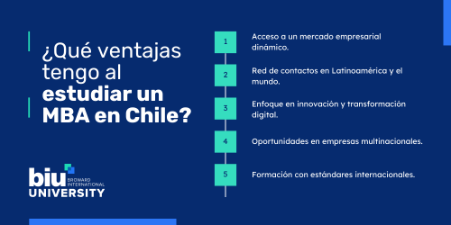 Ventajas de estudiar MBA Chile